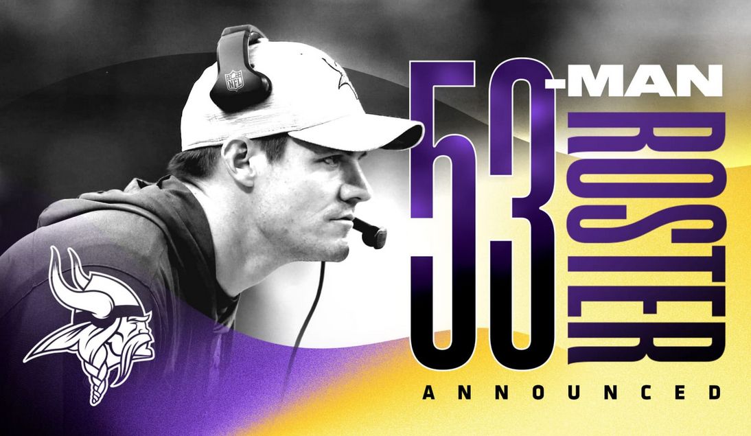 Vikings set initial 53man roster for 2023