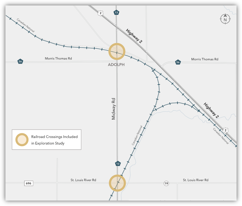 Public meeting to discuss need for improvements at railroad crossings along Midway Road