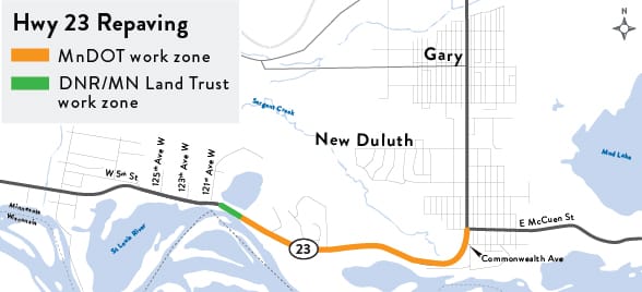 Gary New Duluth road project to begin