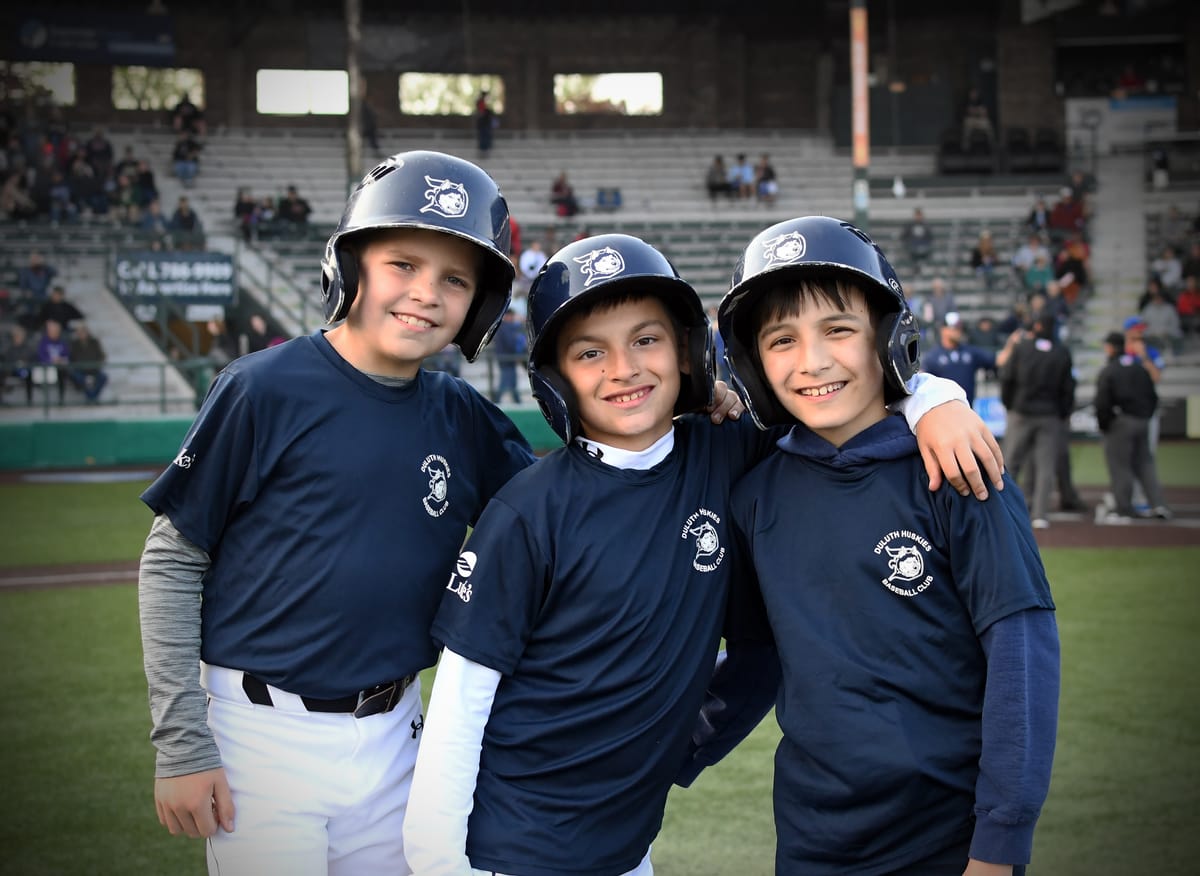 Take a Bow: 2023 Duluth Huskies' bat boys