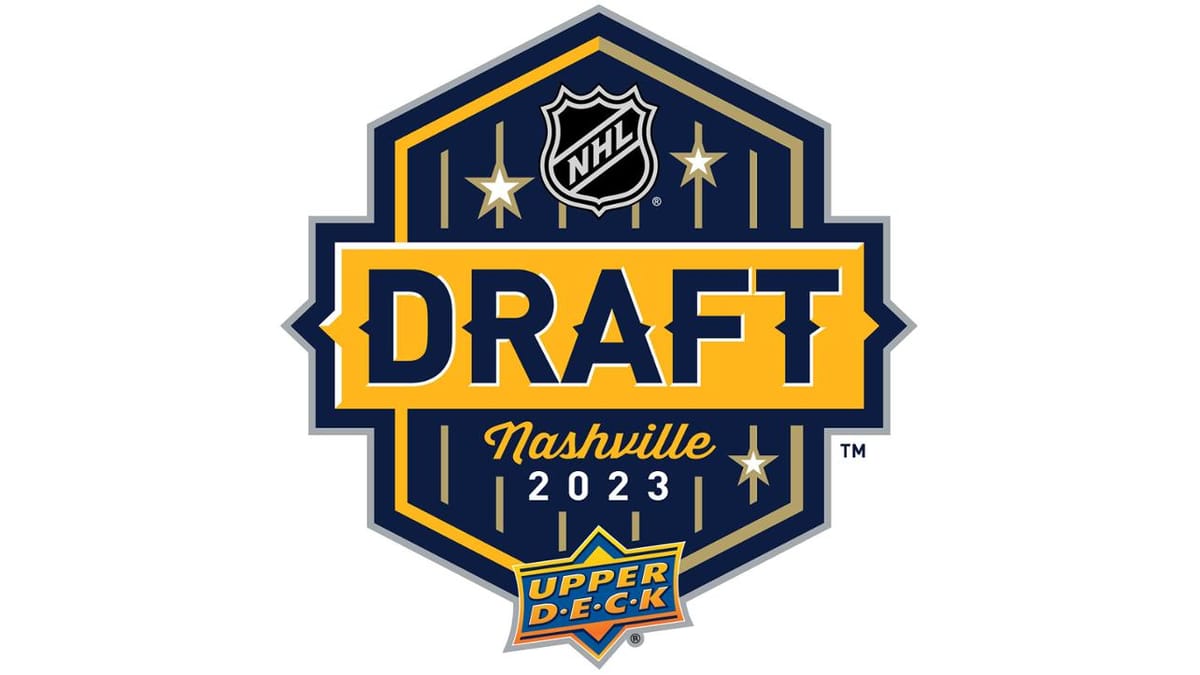 2023 Upper Deck NHL Draft complete selection order