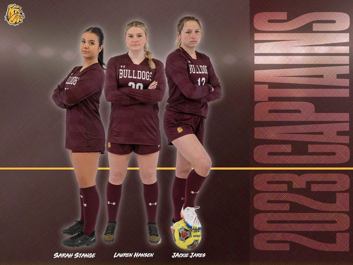 Bulldogs name women's soccer captains