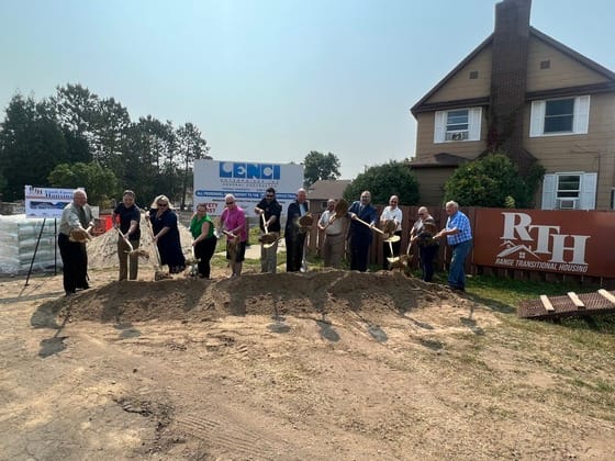 Groundbreaking held for shelter serving families on Iron Range experiencing homelessness