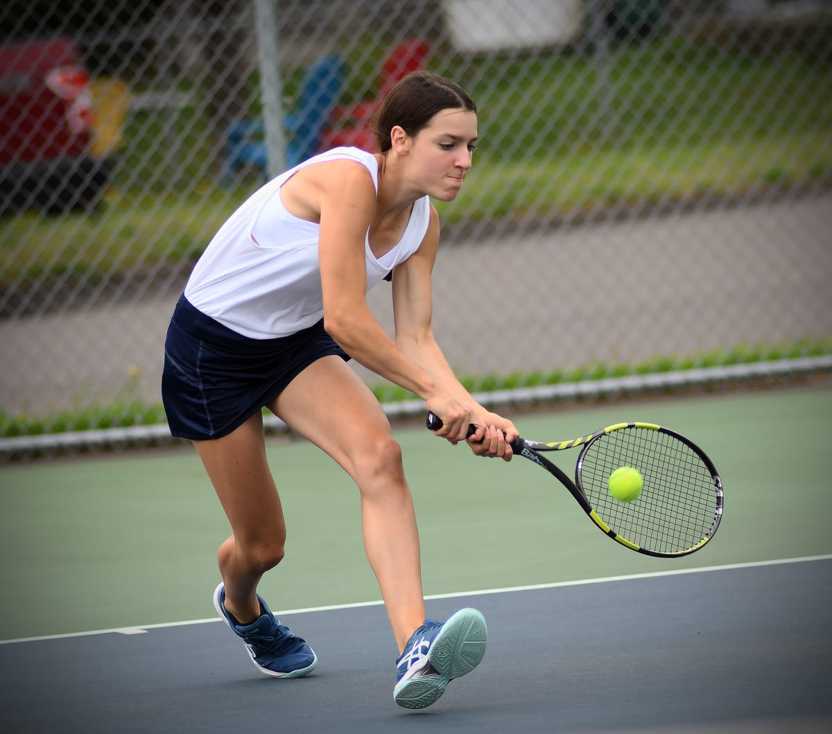 Hawks girls tennis team expects to compete for the Lake Superior Conference championship this season