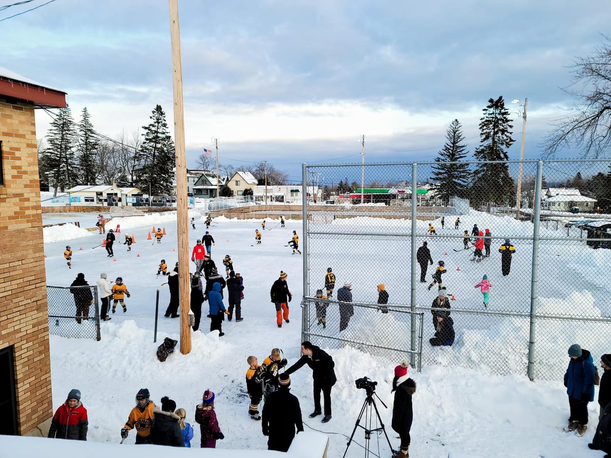 Portman Hockey Association hosts Great Skate