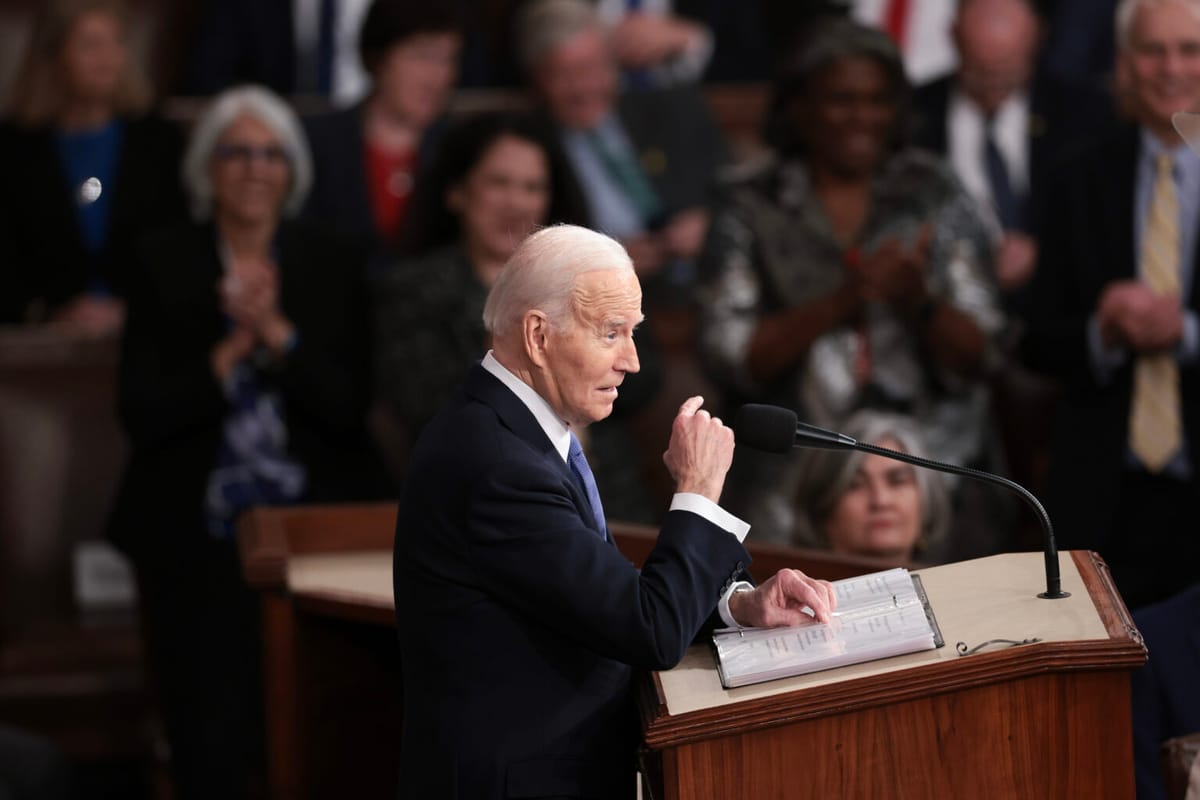 Biden warns ‘freedom and democracy are under attack’ in fierce State of the Union address