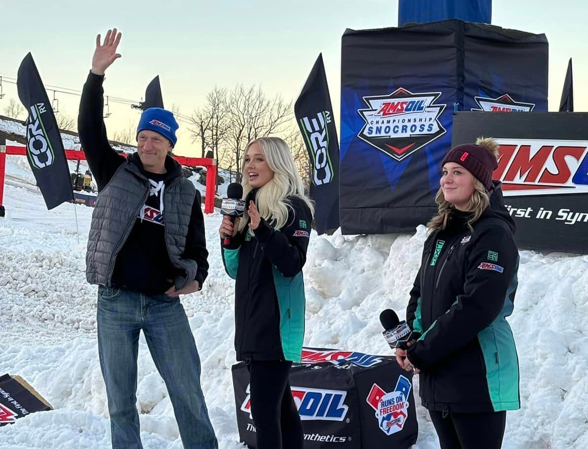 Print It! Reinert's Facebook post on this weekend's AMSOIL Snowcross National