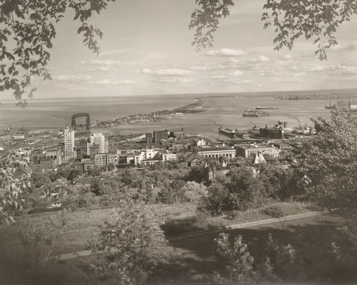 St. Louis County Historical Society opens new exhibit featuring historic photographs of Duluth