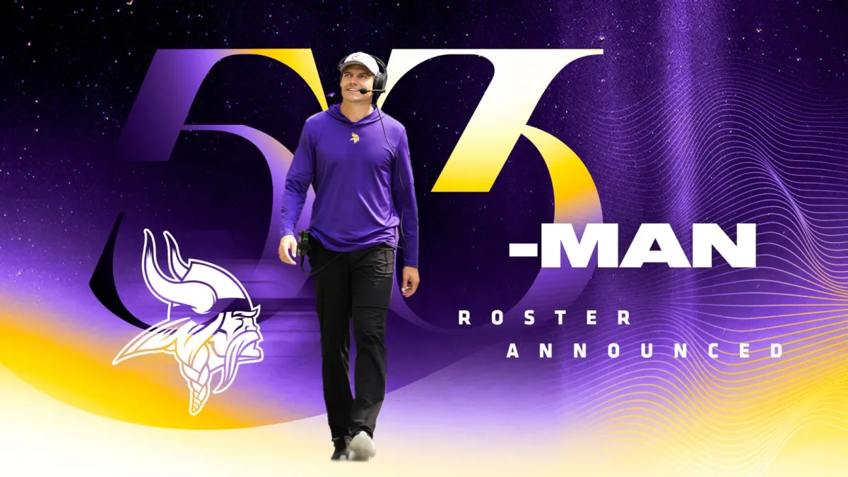 Vikings set initial 53man roster for 2024